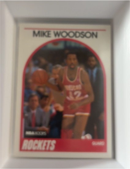 1989-90 NBA Hoops #49 Mike Woodson — front