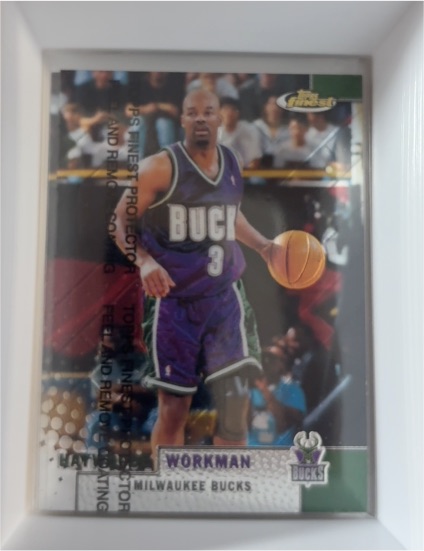 1999-00 Topps Finest #98 Haywoode Workman — front