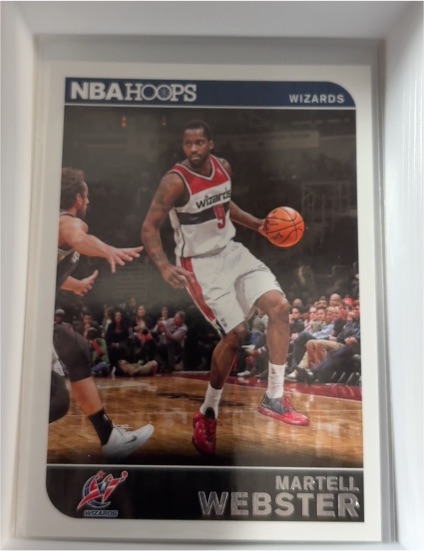 2014-15 Panini NBA Hoops #250 Martell Webster — front