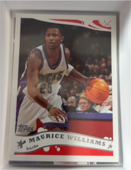 2005-06 Topps #159 Maurice Williams — front