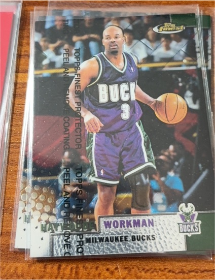 1999-00 Topps Finest #98 Haywoode Workman — front