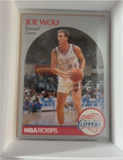 1990-91 NBA Hoops #152 Joe Wolf — front