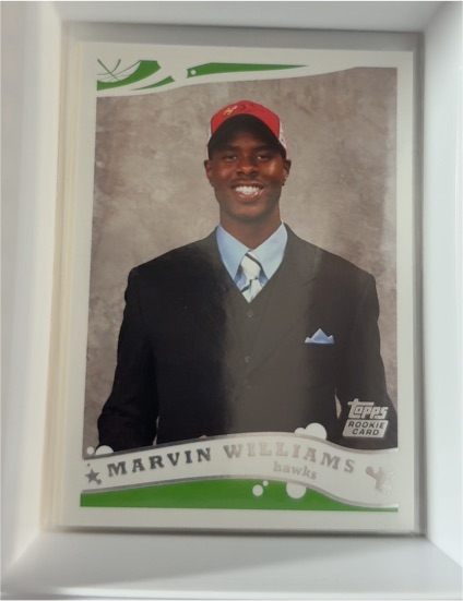 2005-06 Topps #222 Marvin Williams Rookie Card — front