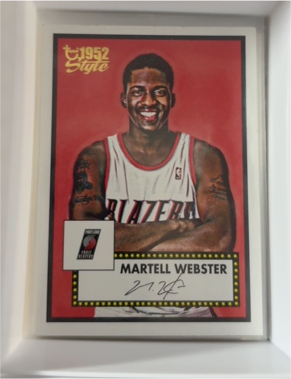 2005-06 Topps 1952 Style #140 Martell Webster — front