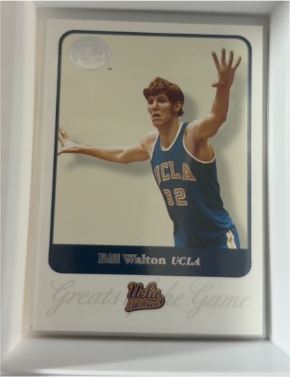 2001 Fleer Greats of the Game #5 Bill Walton UCLA Bruins — front