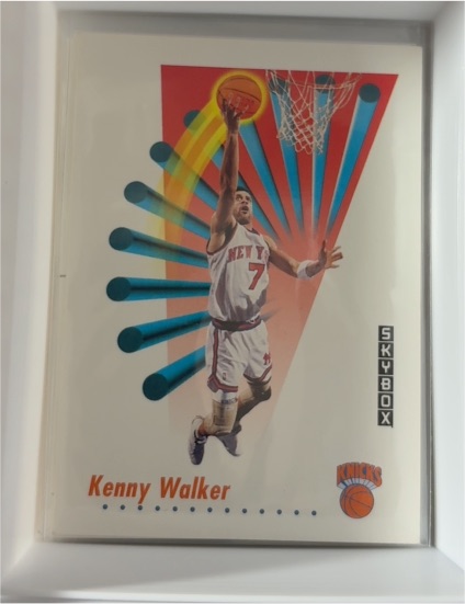 1991-92 SkyBox #197 Kenny Walker — front