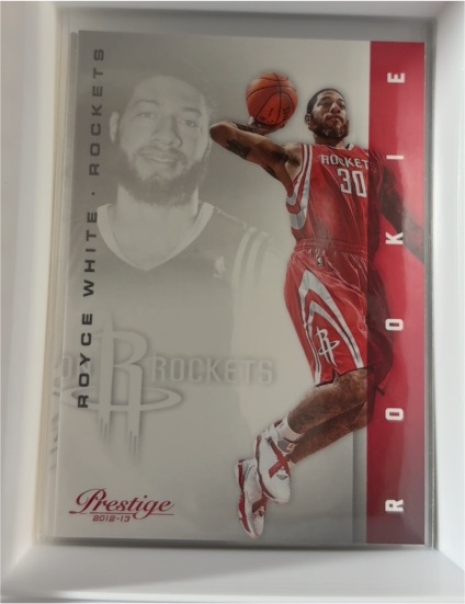2012-13 Panini Prestige #217 Royce White Rookie — front