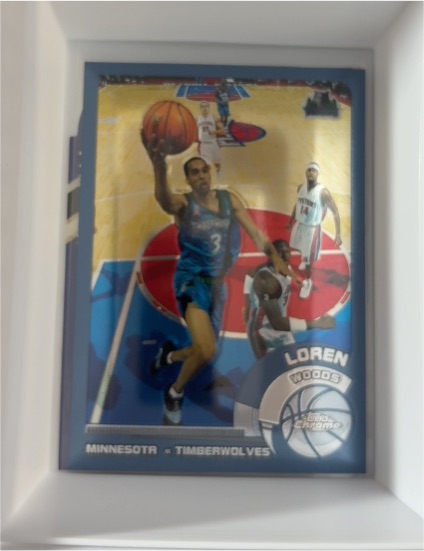 2002-03 Topps Chrome Refractors #37 Loren Woods — front