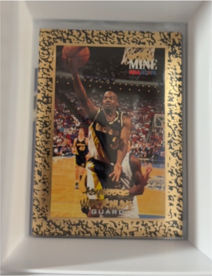 1995 NBA Hoops Gold Mine #438 Haywoode Workman — front