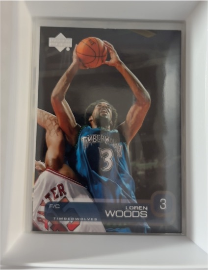 2002-03 Upper Deck #307 Loren Woods — front