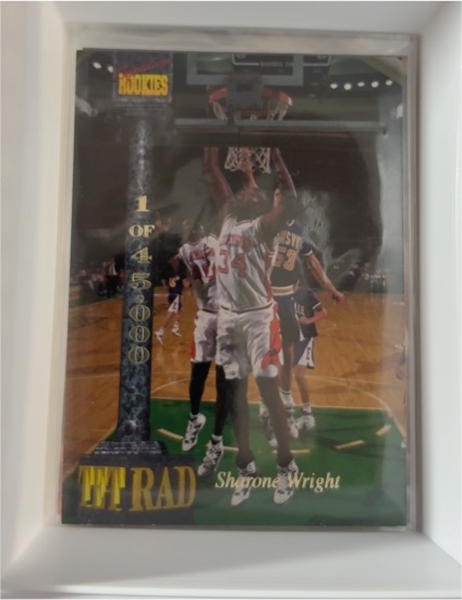 1994 Signature Rookies Tetrad #LXXXIII Sharone Wright — front