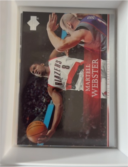 2007-08 Upper Deck #73 Martell Webster — front