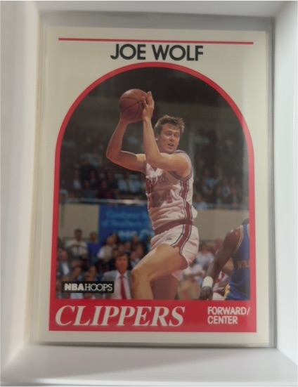 1989-90 Hoops #173 Joe Wolf — front