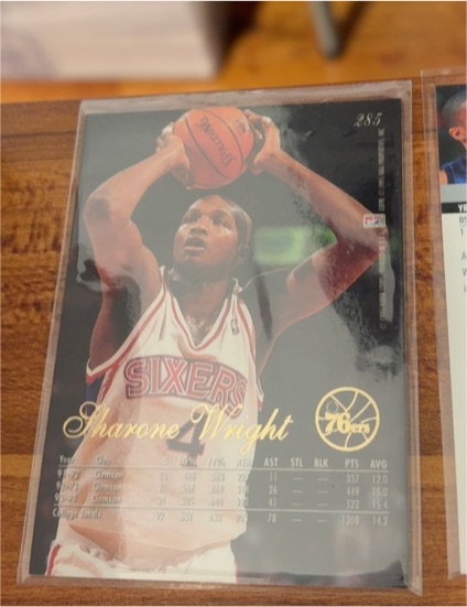 1994-95 Skybox #285 Sharone Wright — front
