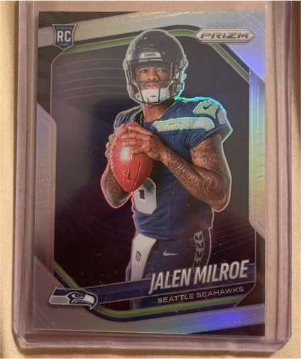 2025 Panini Prizm #438 Jalen Milroe — front