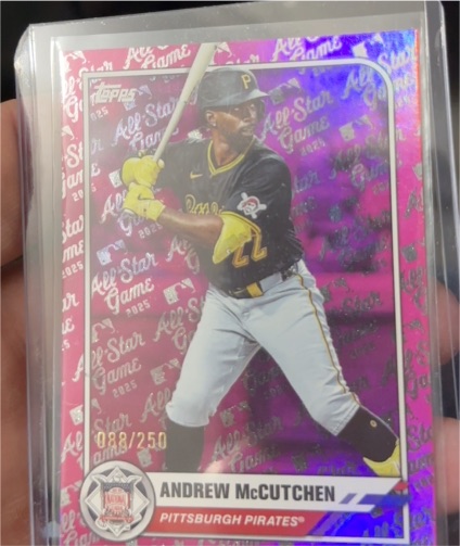 2025 Topps All-Star Game #24 Andrew McCutchen — front