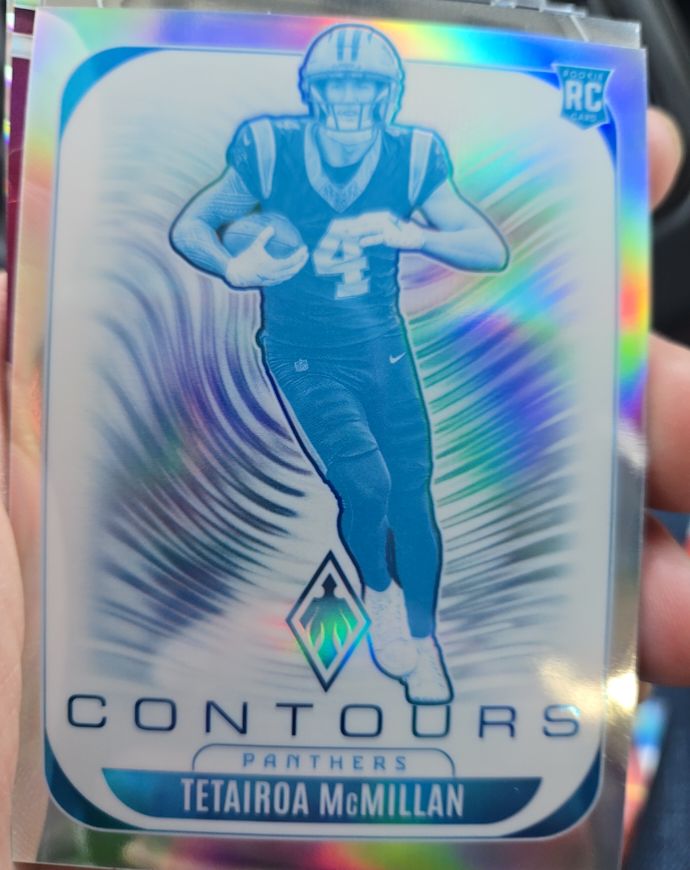 2025 Panini Phoenix #5 Tetairoa McMillan Contours — front