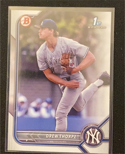 2022 Bowman Draft #BD-25 Drew Thorpe — front