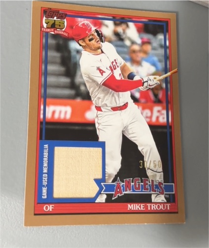 2026 Topps Series 1 #91R-MT Mike Trout — front