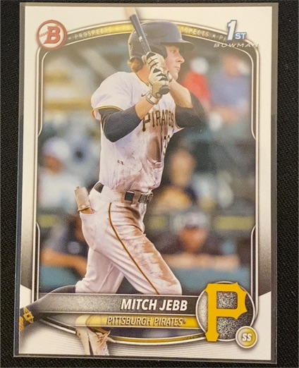2025 Bowman #BP-41 Mitch Jebb — front