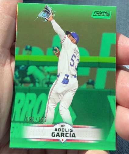 2025 Topps Stadium Club #106 Adolis Garcia — front