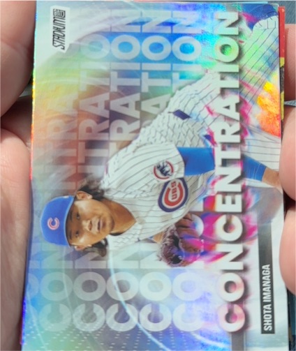 2025 Topps Stadium Club Concentration #C-15 Shota Imanaga — front