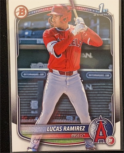 2025 Bowman Prospects #BP-135 Lucas Ramirez — front