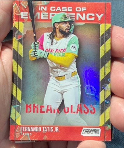 2025 Topps Stadium Club #ICE-9 Fernando Tatis Jr. — front