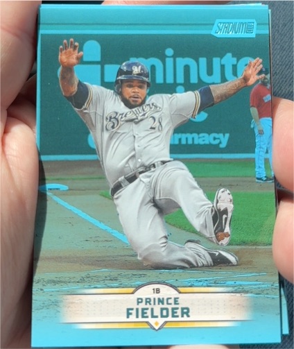 2025 Topps Stadium Club #161 Prince Fielder — front