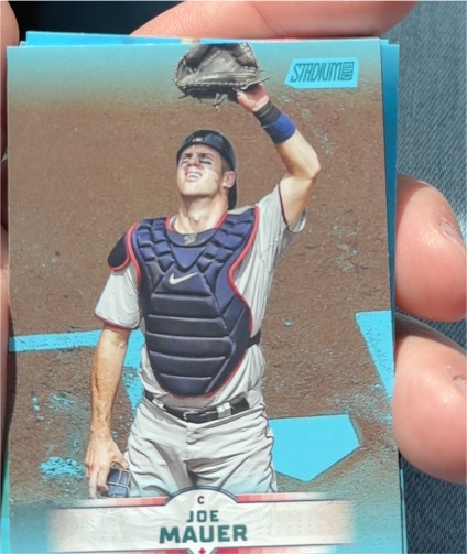 2025 Topps Stadium Club #177 Joe Mauer — front