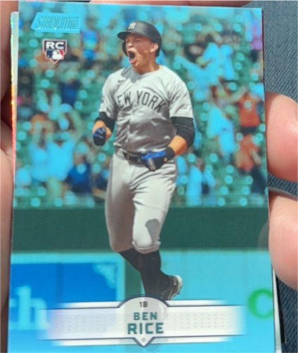 2025 Topps Stadium Club #196 Ben Rice — front