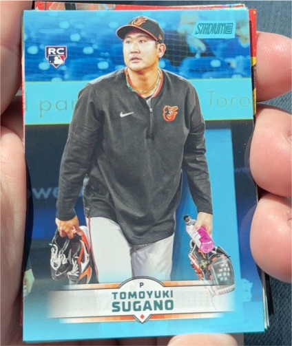 2025 Topps Stadium Club #8 Tomoyuki Sugano — front