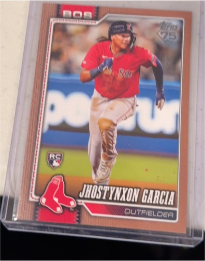 2026 Topps Series 1 #316 Jhostynxon Garcia — front