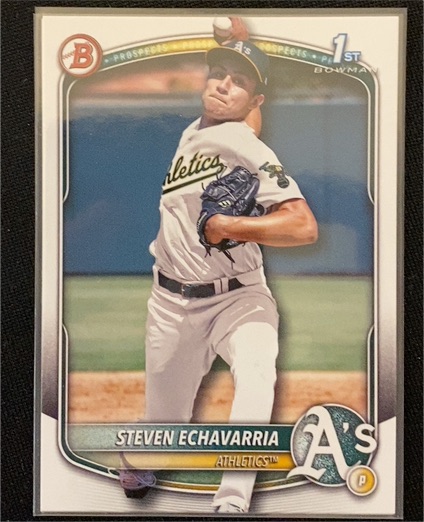 2025 Bowman Prospects #BP-73 Steven Echavarria — front