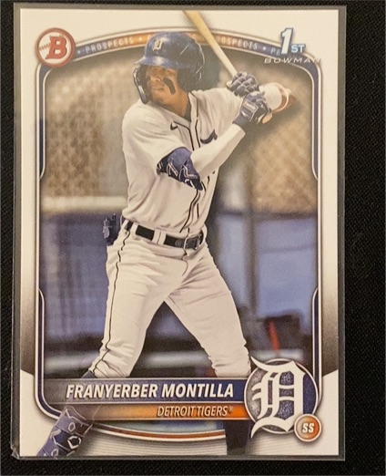 2025 Bowman #BP-5 Franyerber Montilla — front