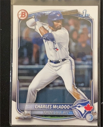 2025 Bowman Prospects #BP-150 Charles McAdoo — front