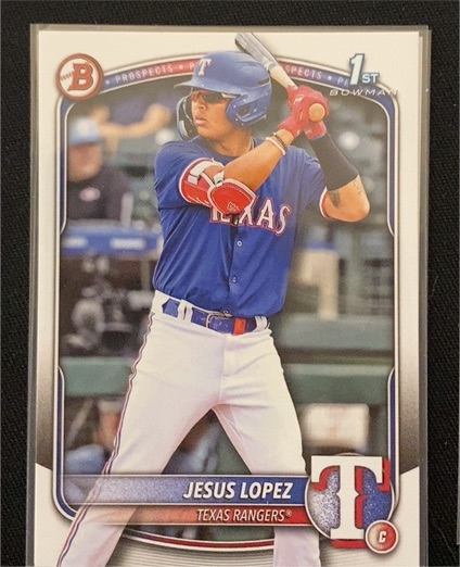 2025 Bowman Prospects 1st #BP-88 Jesus Lopez — front