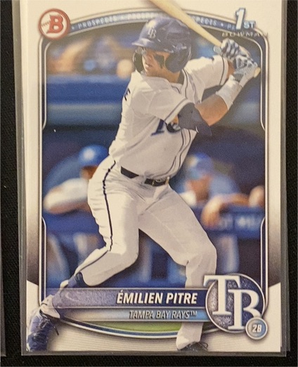 2025 Bowman #BP-83 Émilien Pitre — front