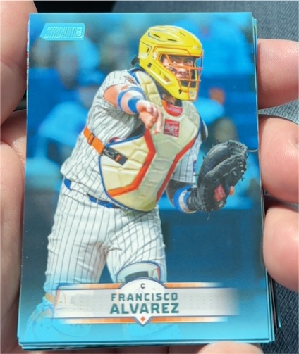 2025 Topps Stadium Club #123 Francisco Alvarez — front