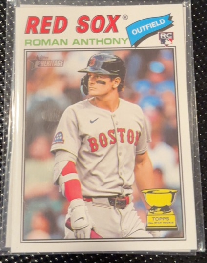 2026 Topps Heritage #86 Roman Anthony — front