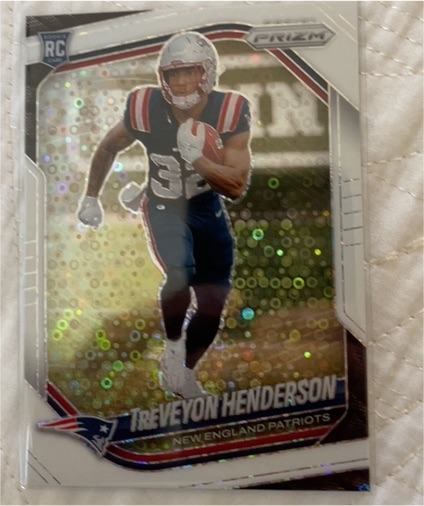 2025 Panini Prizm #343 TreVeyon Henderson — front