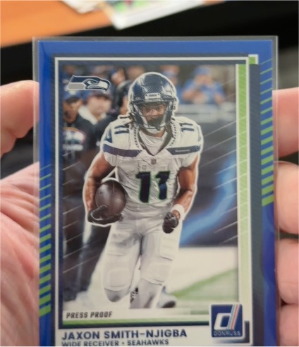 2025 Donruss #6 Jaxon Smith-Njigba — front