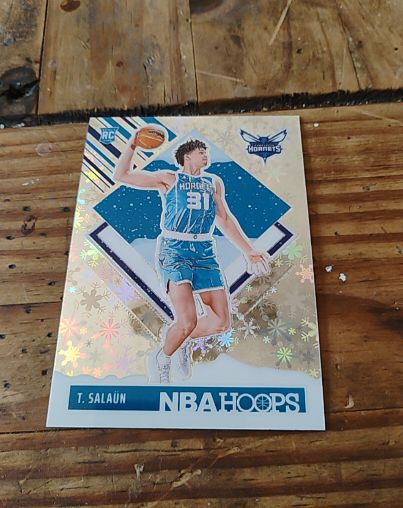 2024-25 Panini NBA Hoops #292 Tidjane Salaun — front