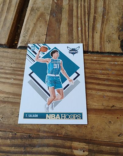2024-25 Panini NBA Hoops Tribute #292 Tidjane Salaun — front