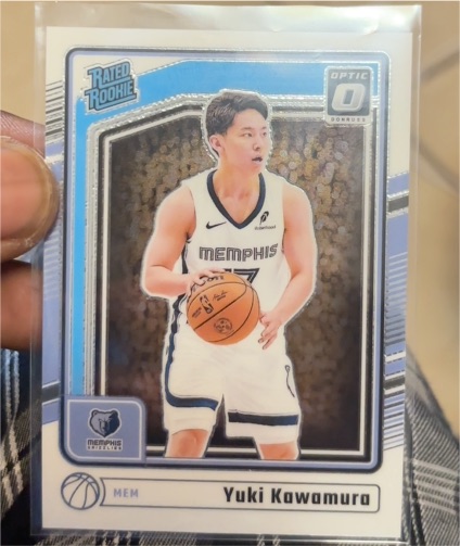 2024-25 Panini Donruss Optic #287 Yuki Kawamura — front