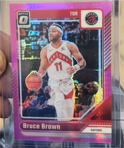 2024-25 Panini Donruss Optic #105 Bruce Brown — front