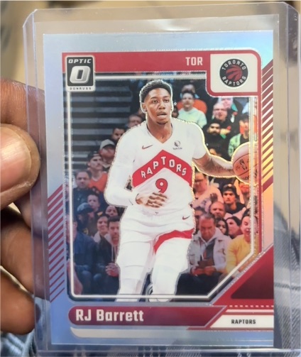 2024-25 Panini Donruss Optic #159 RJ Barrett — front