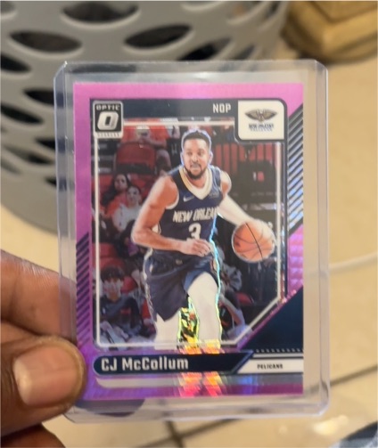 2024-25 Panini Donruss Optic #53 CJ McCollum — front