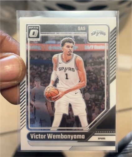 2024-25 Panini Donruss Optic #45 Victor Wembanyama — front
