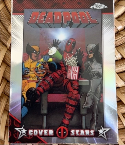2025 Topps Chrome Deadpool Cover Stars #CS-21 Deadpool — front